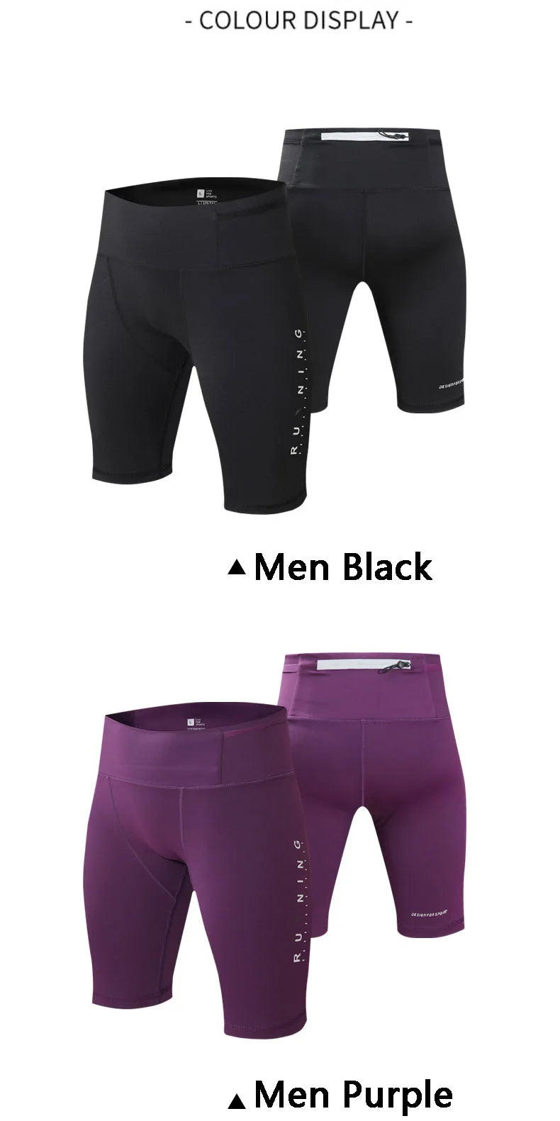 Men Women Tight Fitness Gym Shorts 2024 Summer Elastic Quick-dry Compression Workout Training Exercise Running Sports Shorts