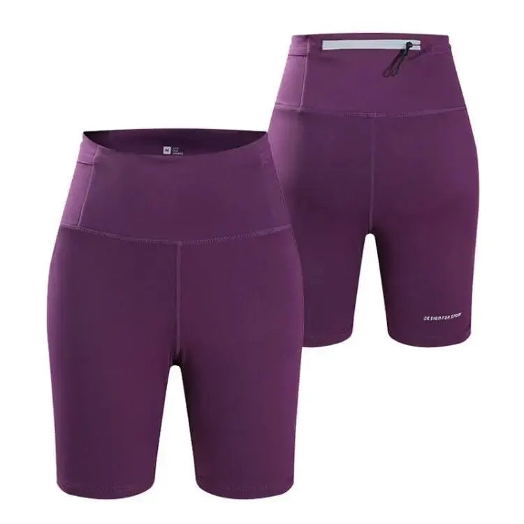 Men Women Tight Fitness Gym Shorts 2024 Summer Elastic Quick-dry Compression Workout Training Exercise Running Sports Shorts