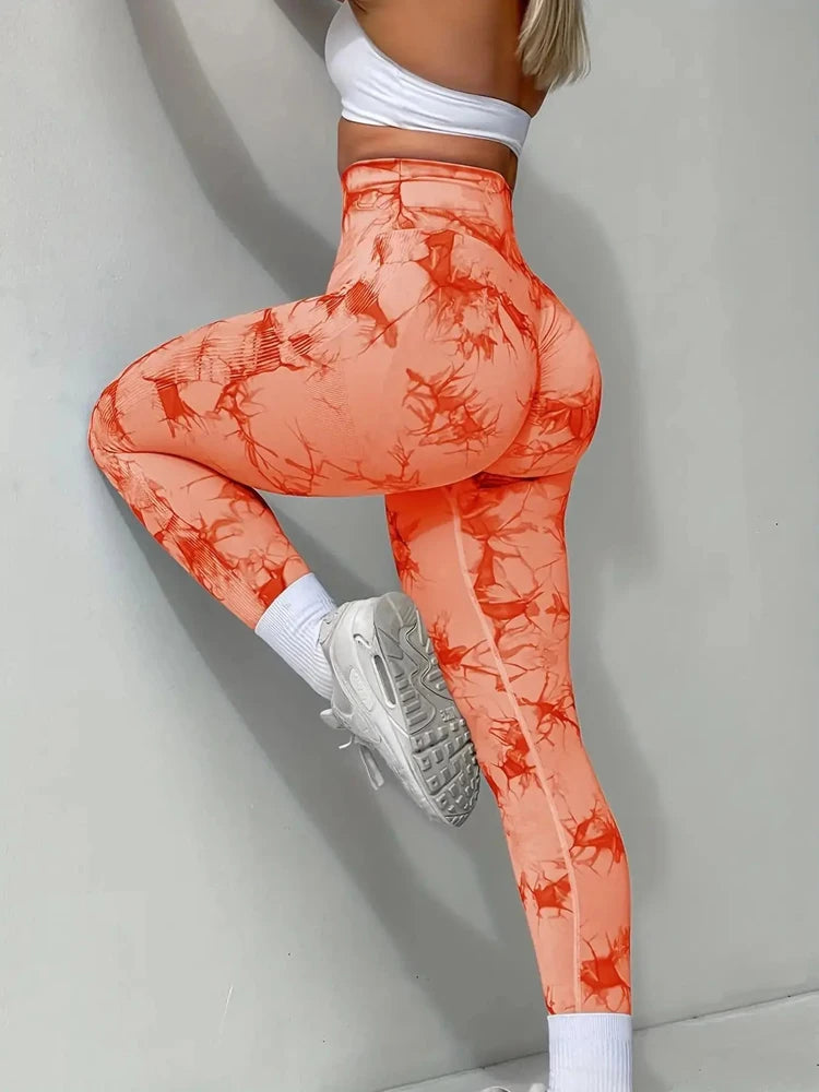 Seamless Stretch Athletic Push Up Pants
