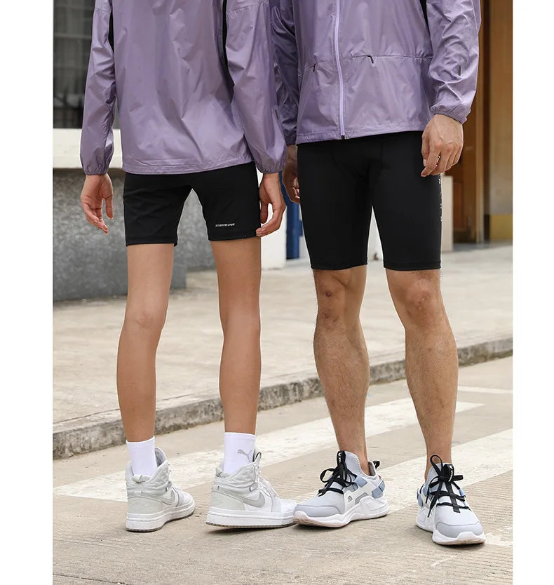 Men Women Tight Fitness Gym Shorts 2024 Summer Elastic Quick-dry Compression Workout Training Exercise Running Sports Shorts