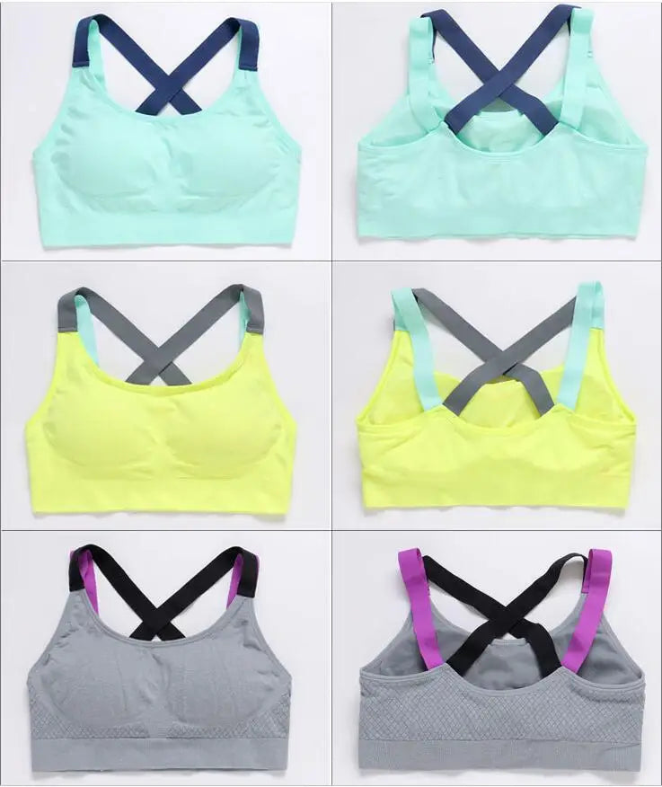 Sports Bra Cross Back