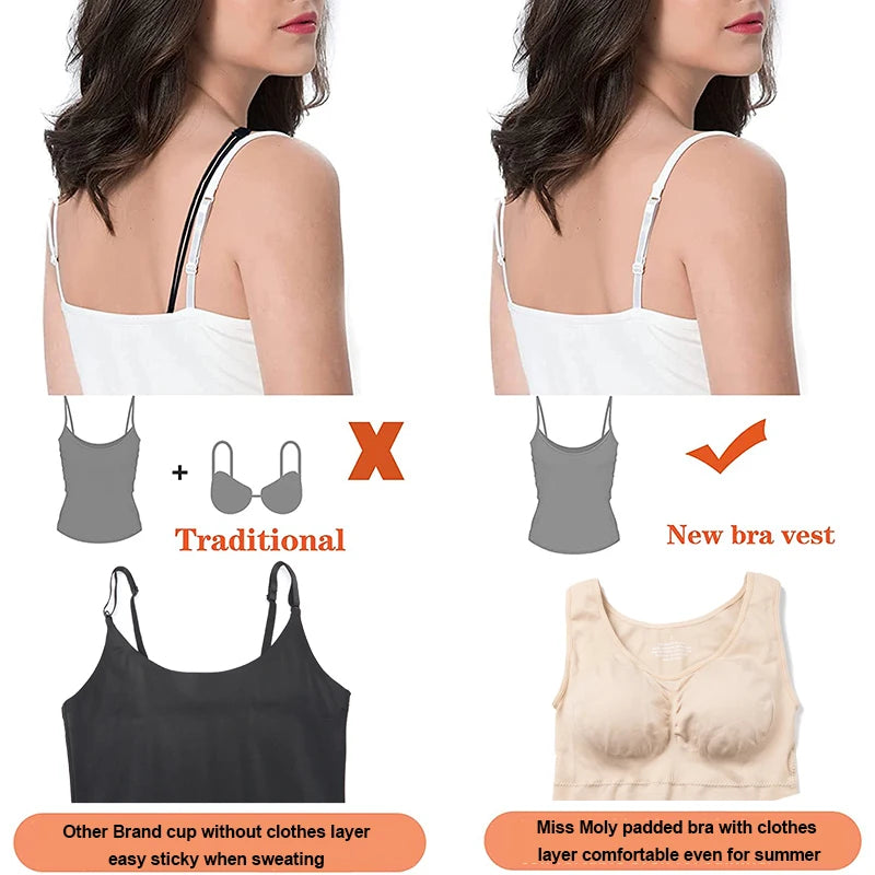Sleeveless Tank Top Vest