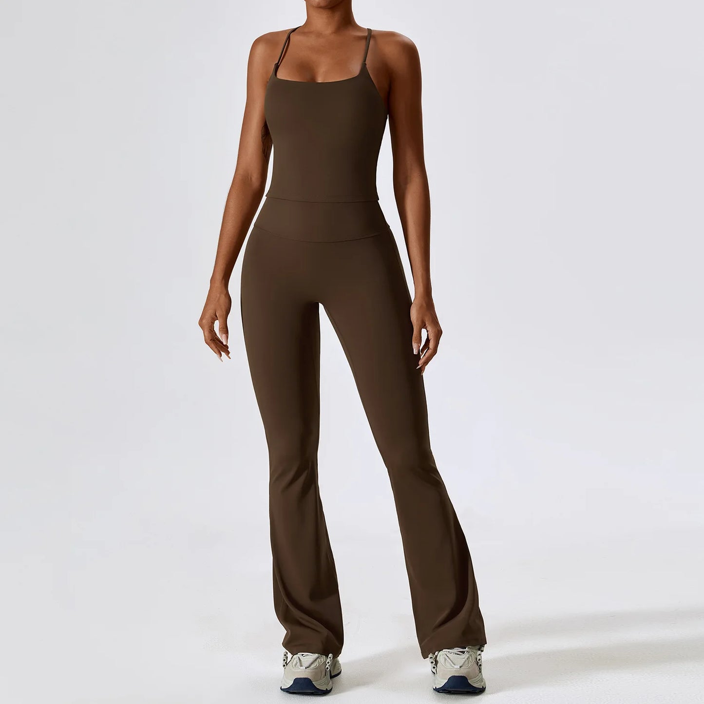 2 Pieces Women Tracksuit Yoga Set