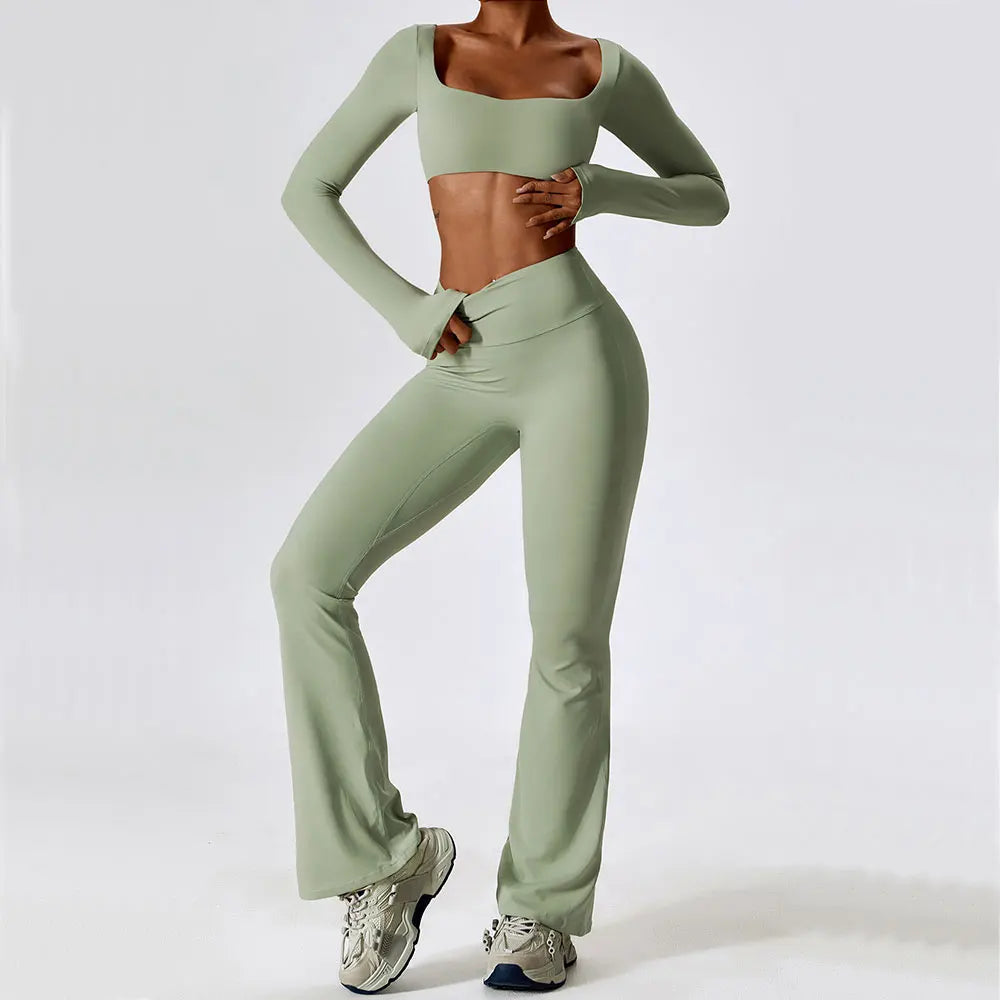 Gym Yoga Suit 2PCS Tight Fitting