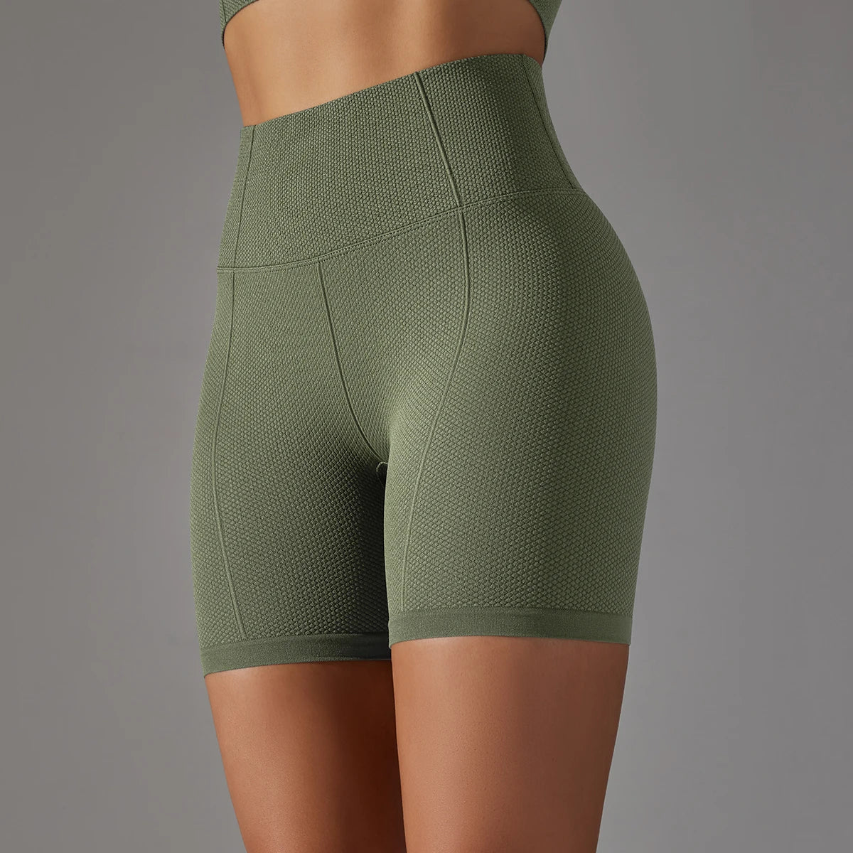 Women Shorts Sports Yoga Shorts Seamless Running Cycling Shorts Breathable Sports Leggings High Waist Summer Workout Gym Shorts