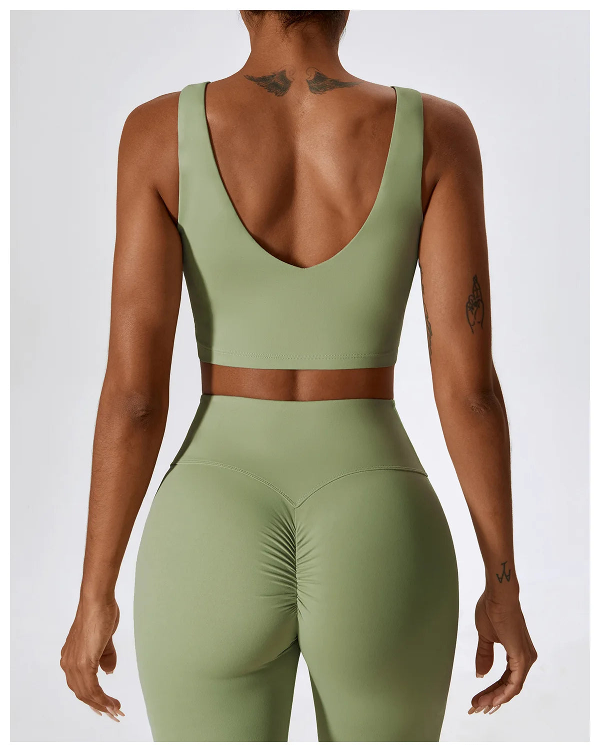 2 Pieces Women Tracksuit Yoga Set