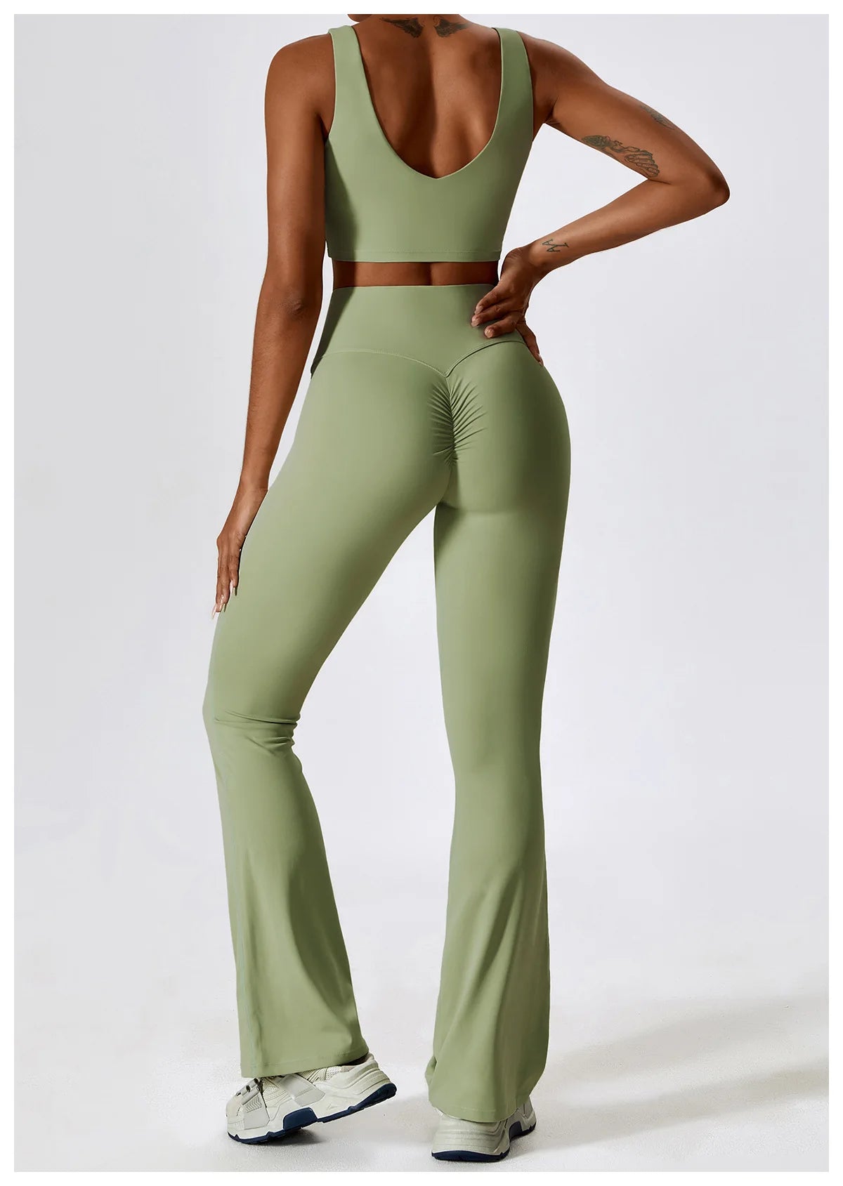 2 Pieces Women Tracksuit Yoga Set