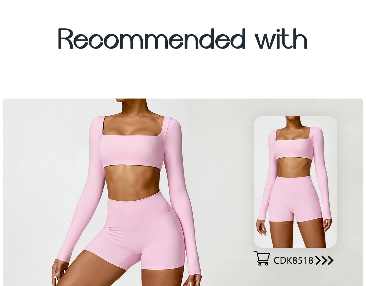 Casual Quick Dry Sports Crop Top