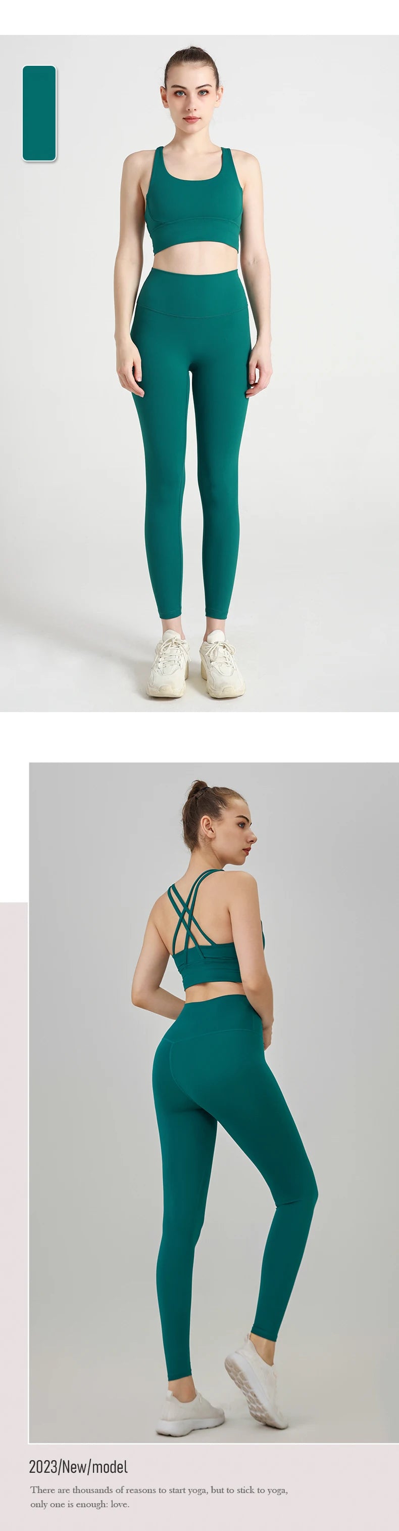2 Piece Yoga Clothes Women's Tracksuit