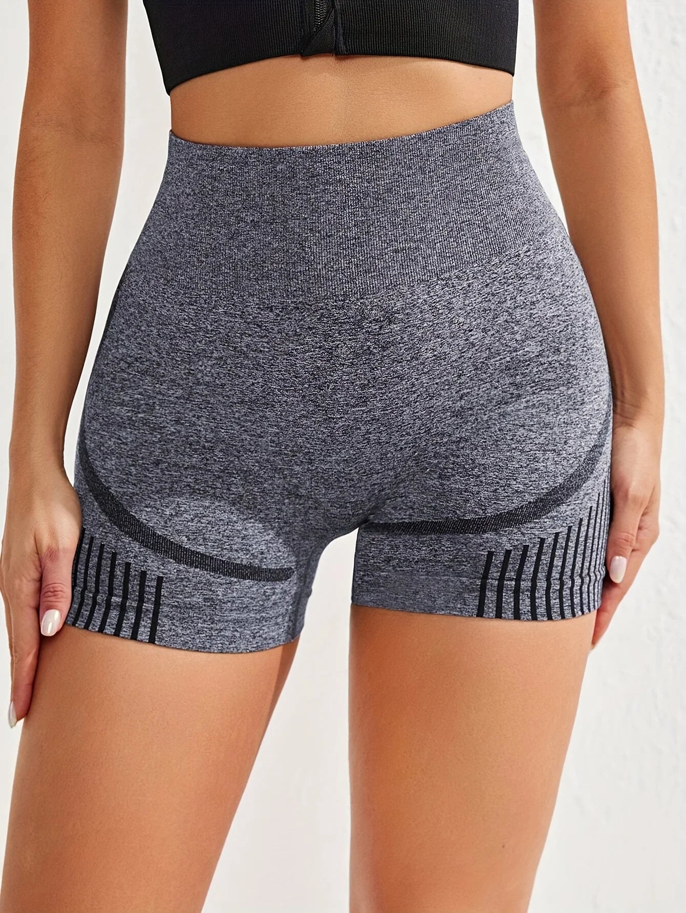 Women High Waist Yoga Shorts Push Up Fitness Gym Shorts Scrunch Butt Running Leggings Quick Dry Cycling Workout Sportswear