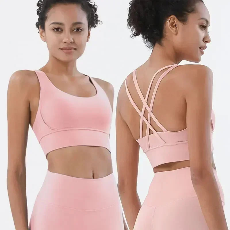 Sportswear Yoga Set Leggings and Tops Fitness