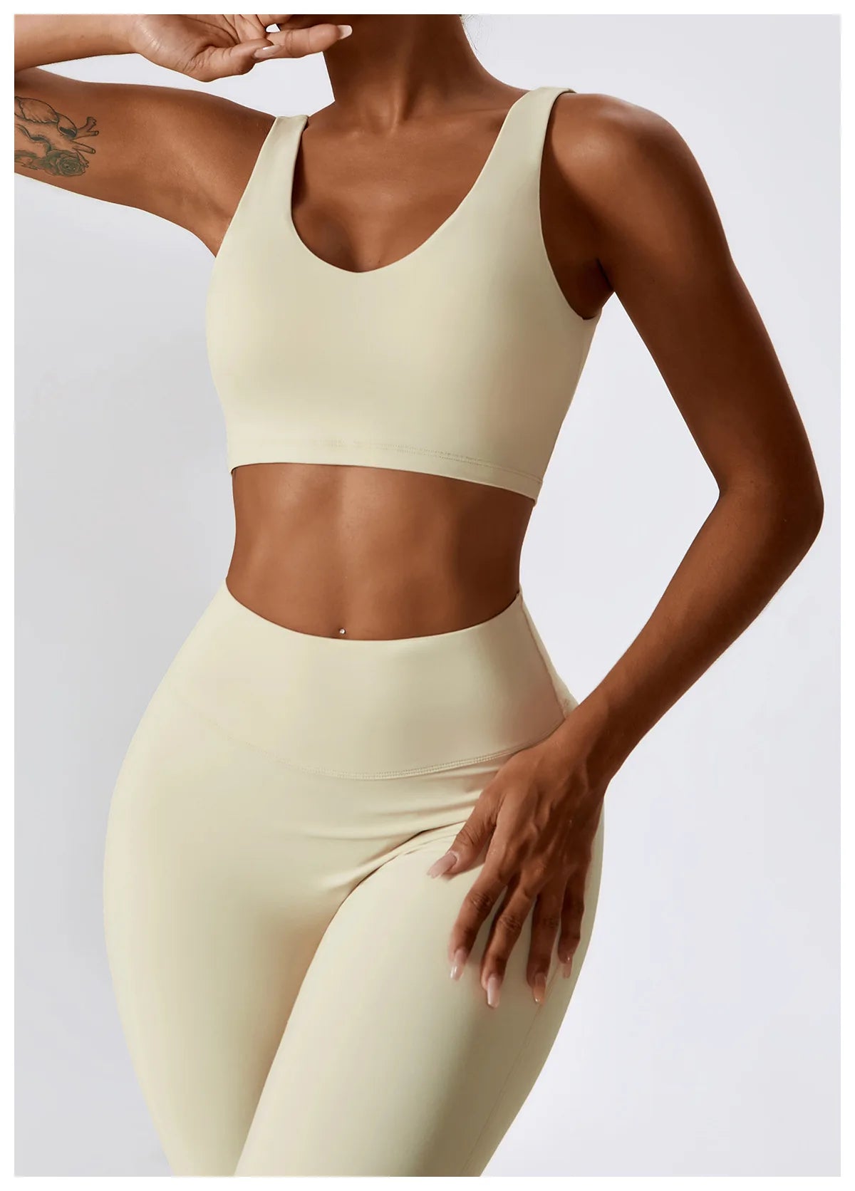 2 Pieces Women Tracksuit Yoga Set