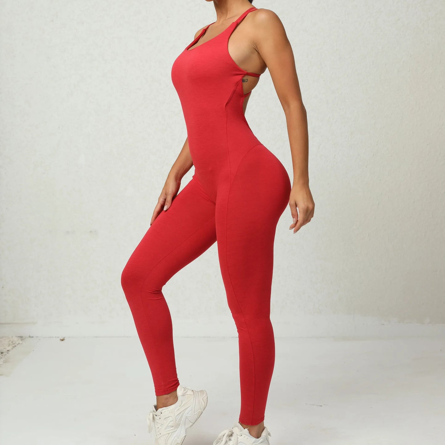 Jumpsuit Women Clothes Fitness Sporty