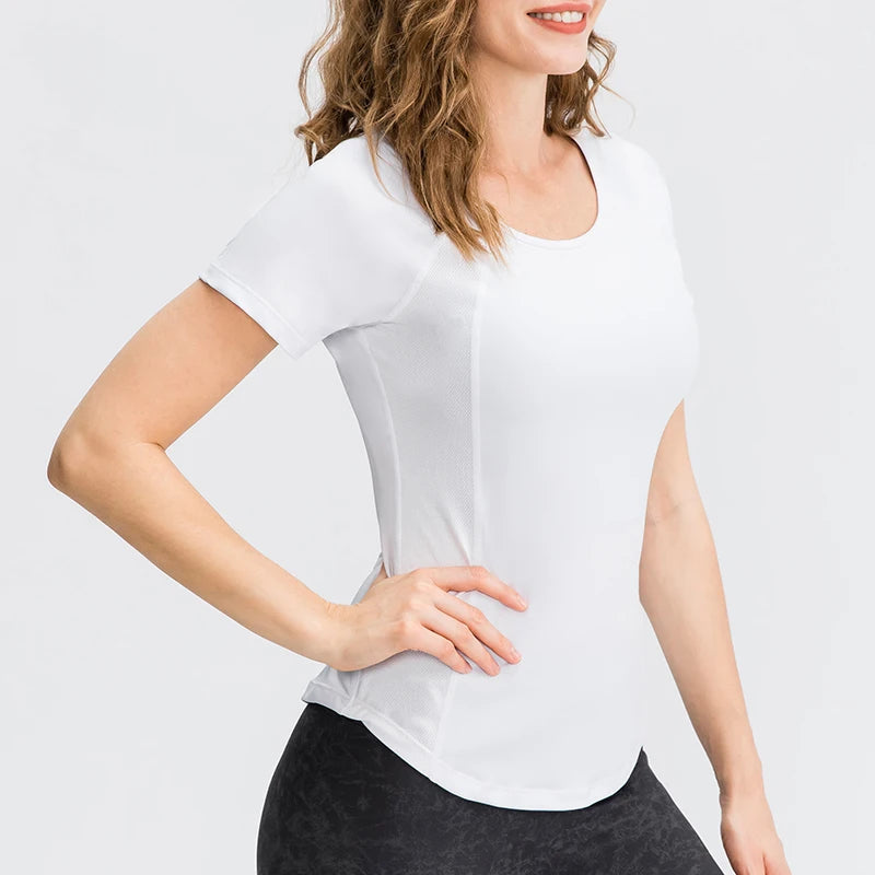 Women Yoga Tops Breathable Sport Fitness