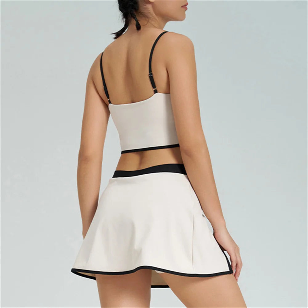 2PCS Sportswear Women Yoga Set Gym Sportswear Fitness