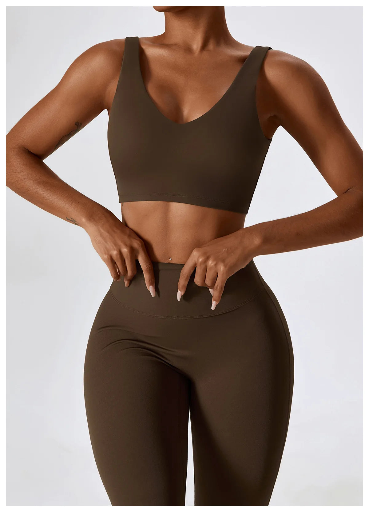 2 Pieces Women Tracksuit Yoga Set