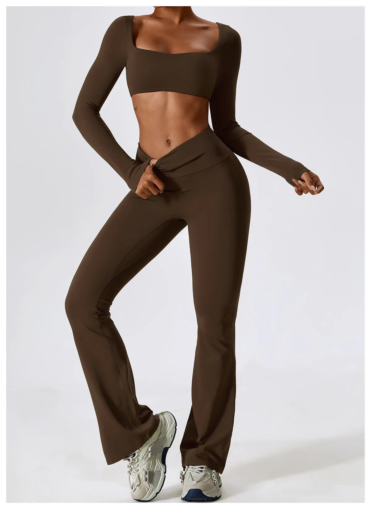 Gym Yoga Suit 2PCS Tight Fitting
