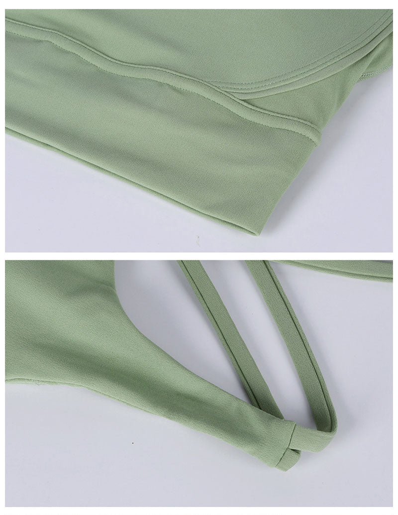 Sportswear Yoga Set Leggings and Tops Fitness