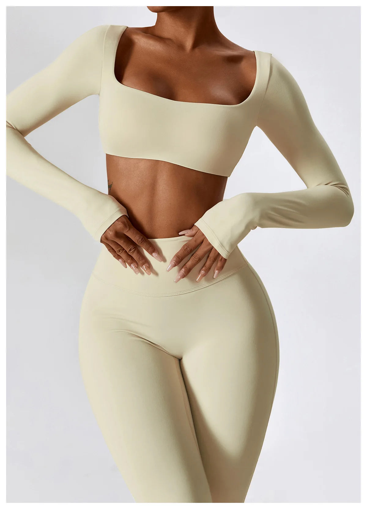 2 Pieces Women Tracksuit Yoga Set