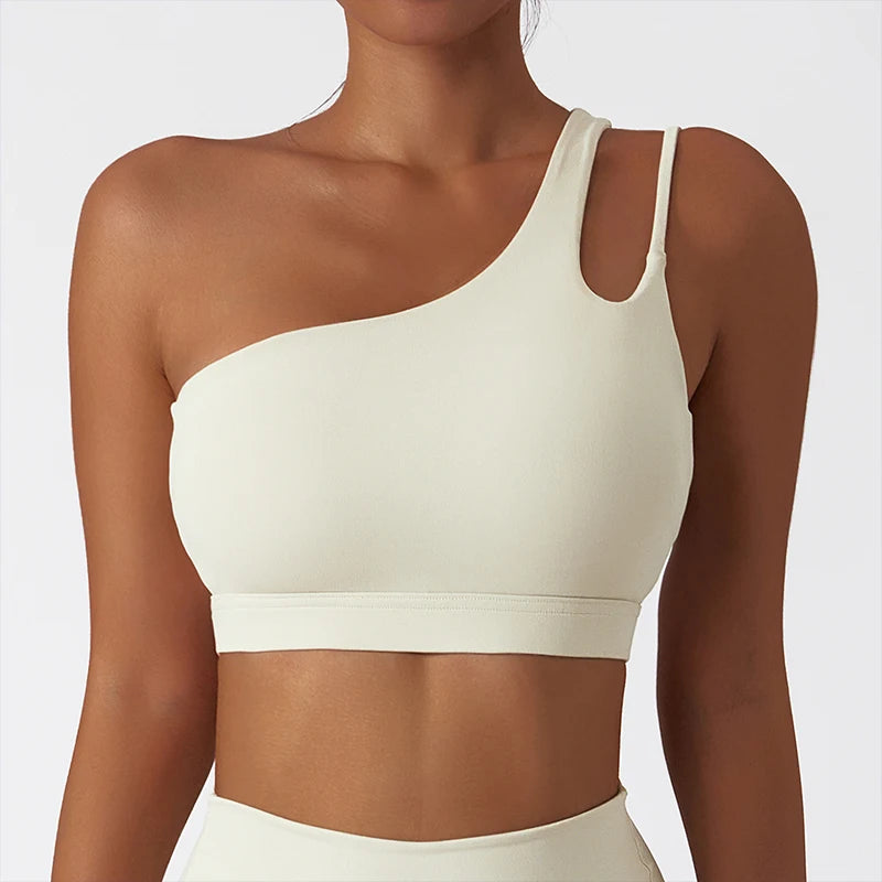 Single Strap Yoga Bra