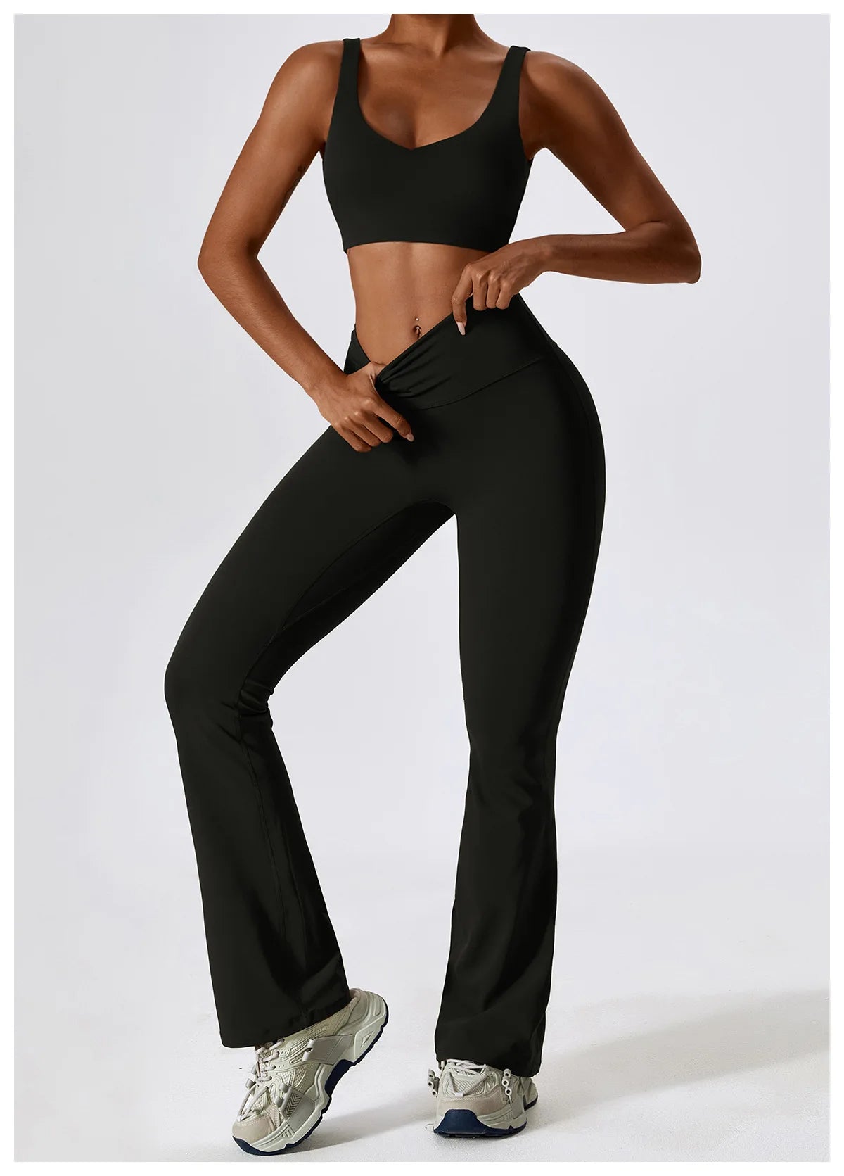 Gym Yoga Suit 2PCS Tight Fitting