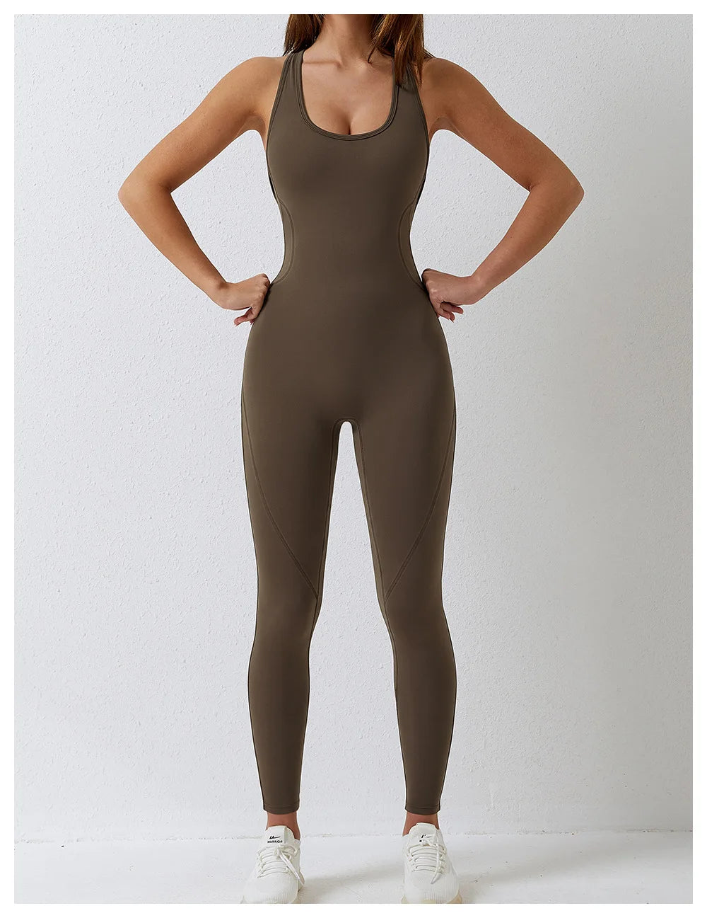 One-Piece Seamless Yoga Suit Fitness Workout Set