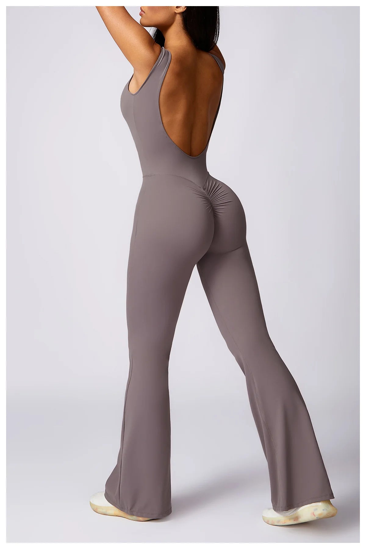 Scrunch Butt Jumpsuit Gym Set