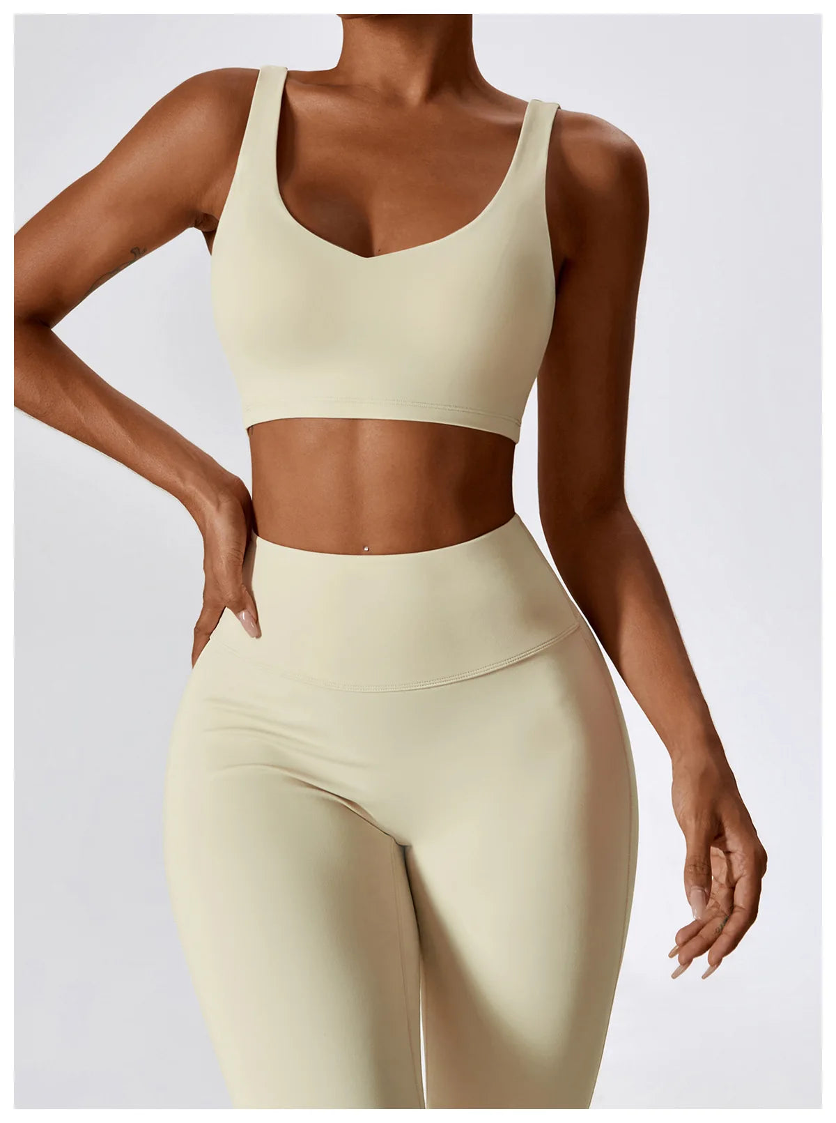 Gym Yoga Suit 2PCS Tight Fitting