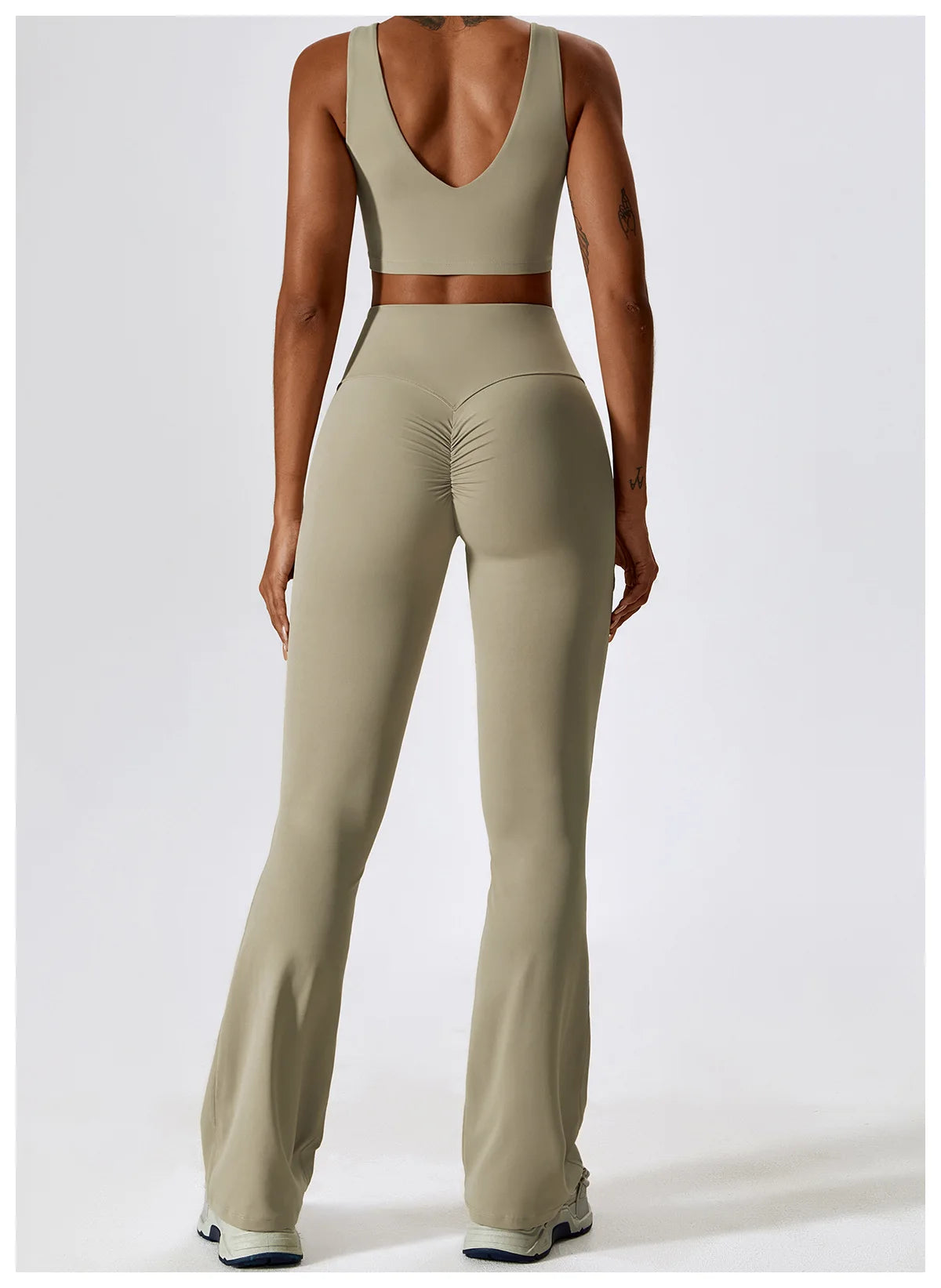 Gym Yoga Suit 2PCS Tight Fitting