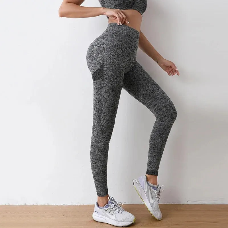 Women Butt Lifting Yoga Leggings Elastic Workout