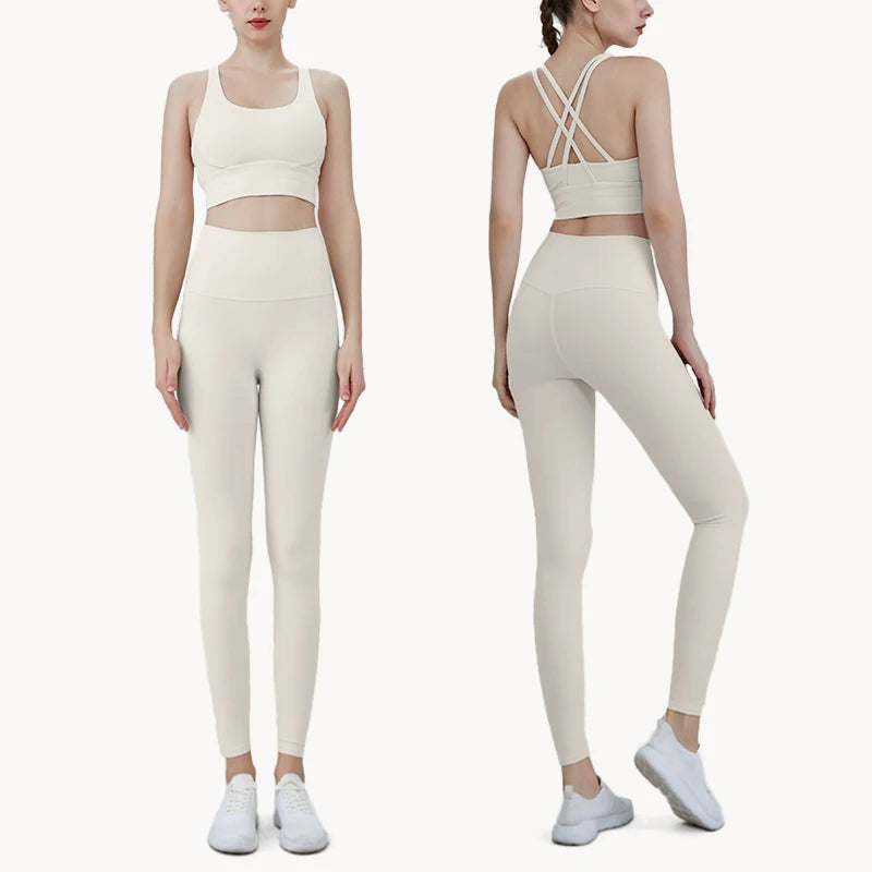 2 Piece Yoga Clothes Women's Tracksuit