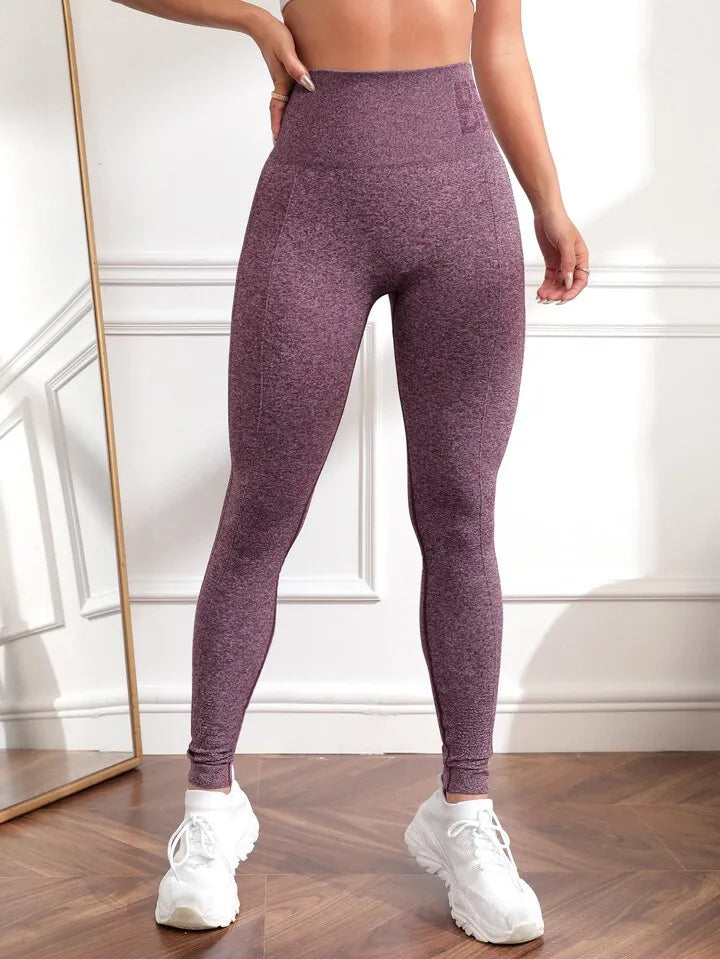 Yoga Pants High Waist Lift Hip Tight Fitness Leggings Seamless Training Sports