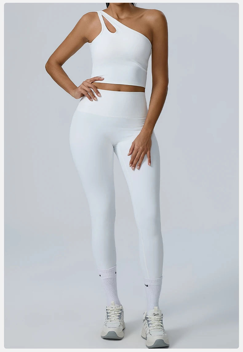 2PCS Seamless Yoga Women Sexy Set Athletic Wear