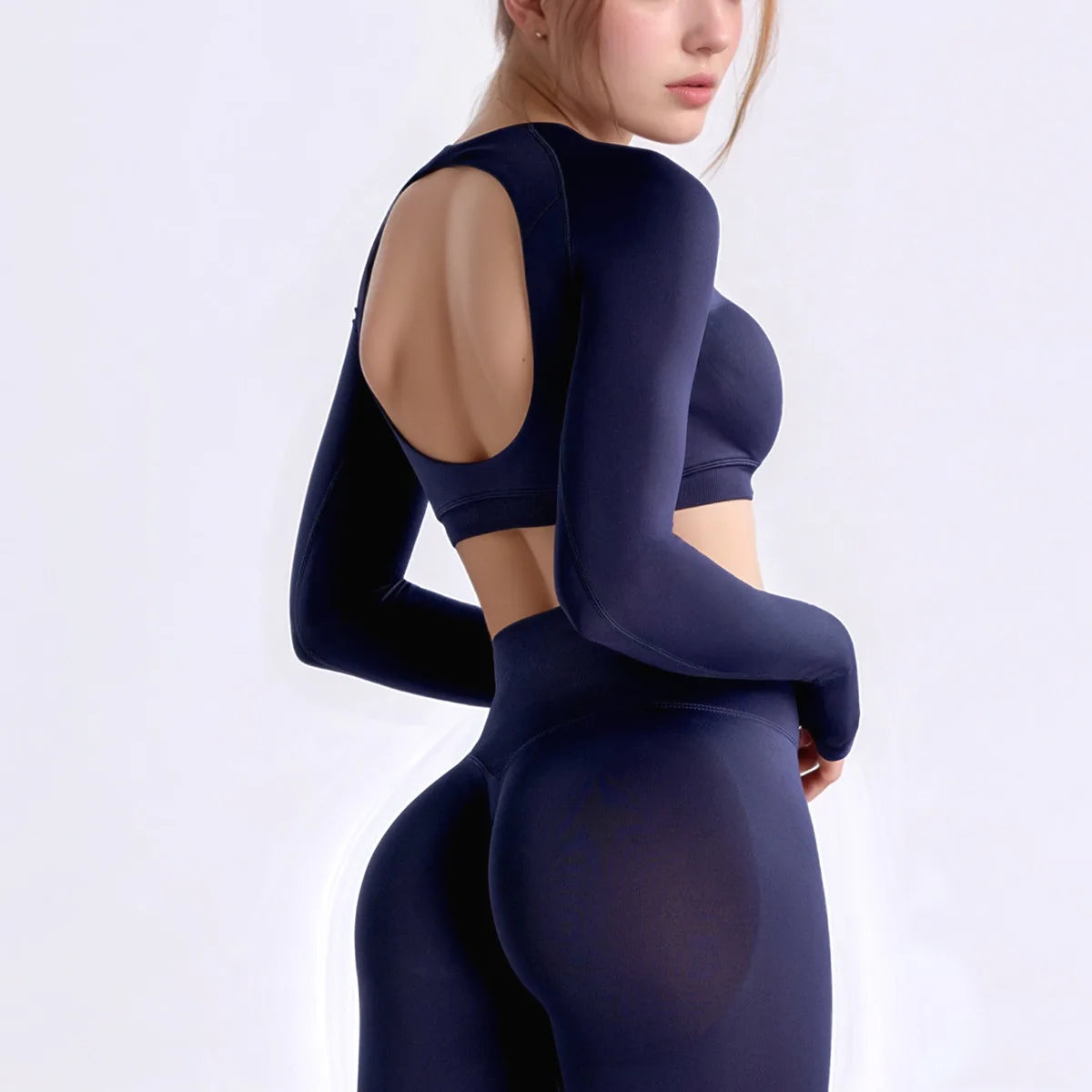 Long Sleeve Crop Top