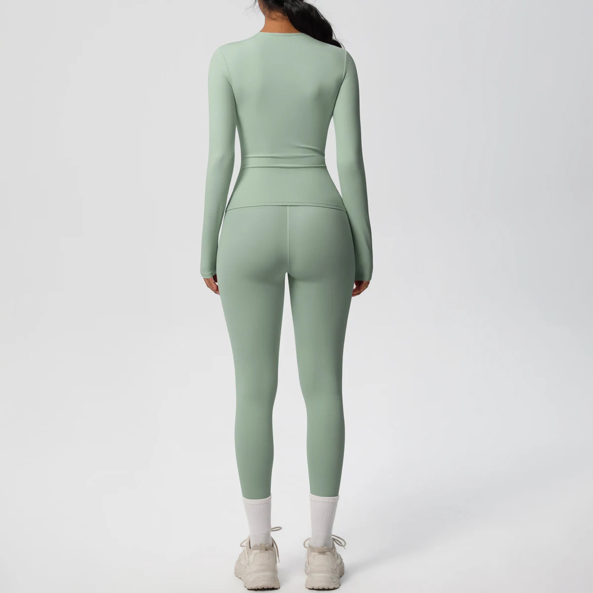 Quick-Drying Gym Leggings Set Workout Dry Fit