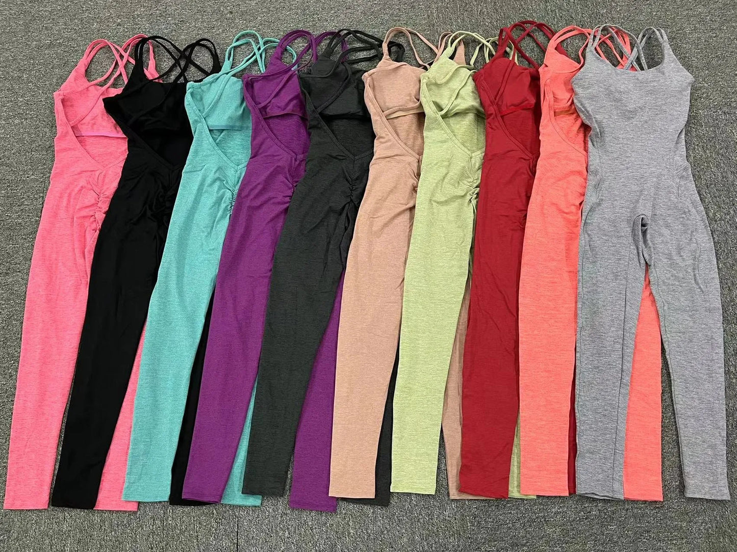 Jumpsuit Women Clothes Fitness Sporty