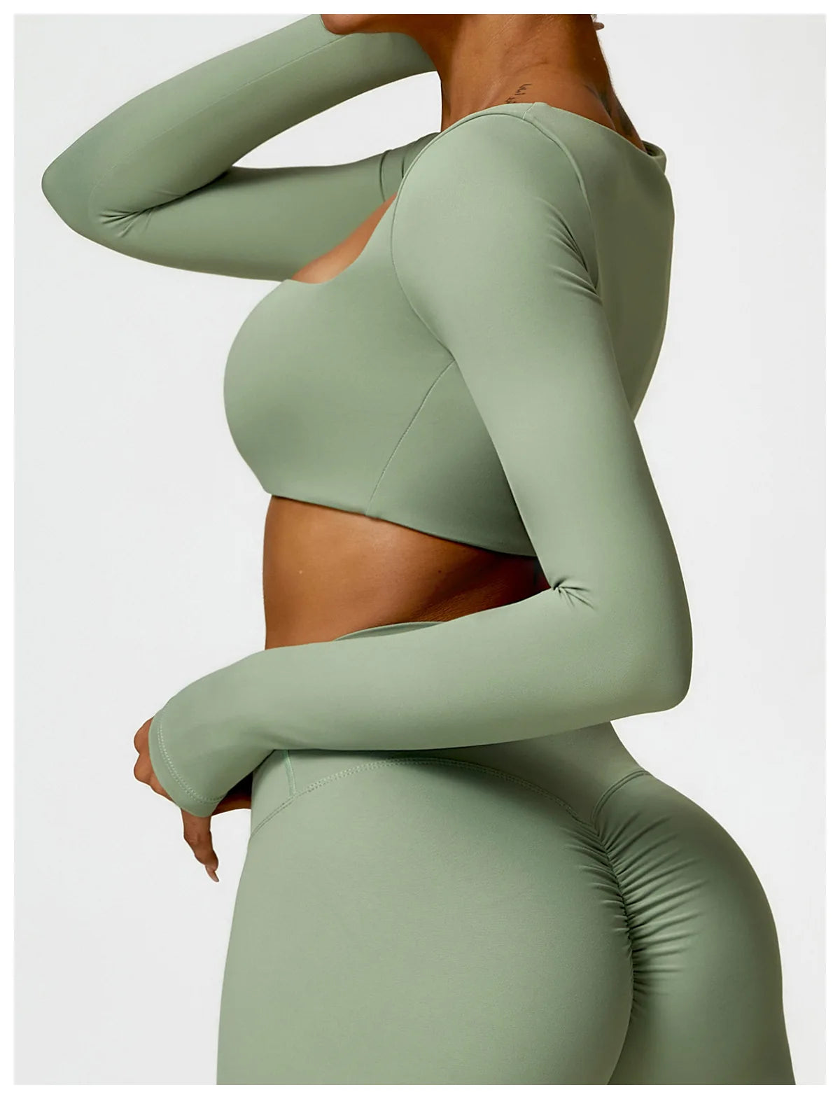 Casual Quick Dry Sports Crop Top