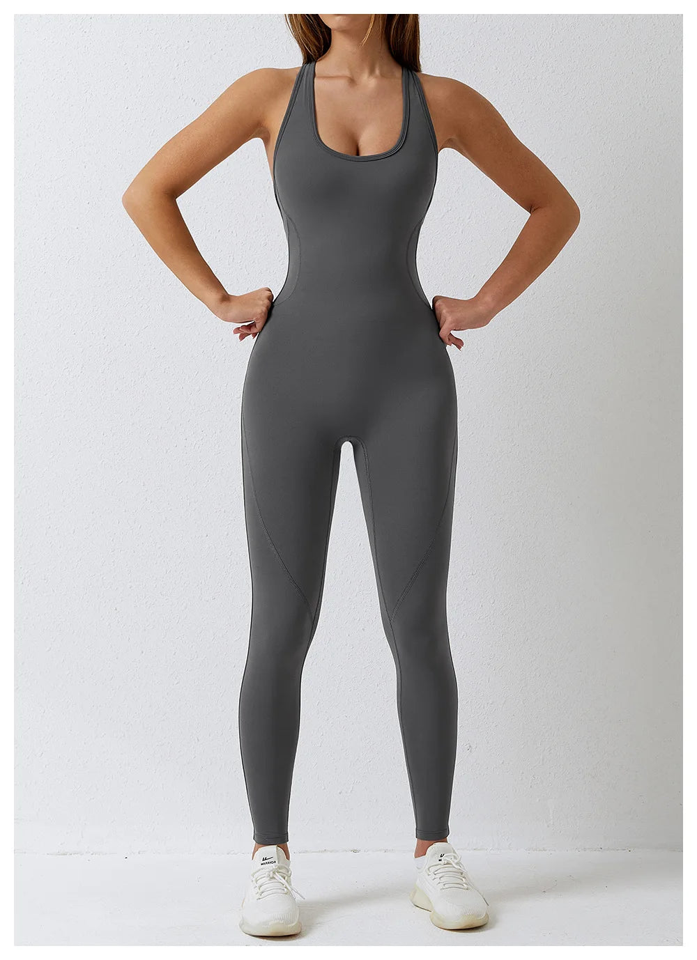 One-Piece Seamless Yoga Suit Fitness Workout Set