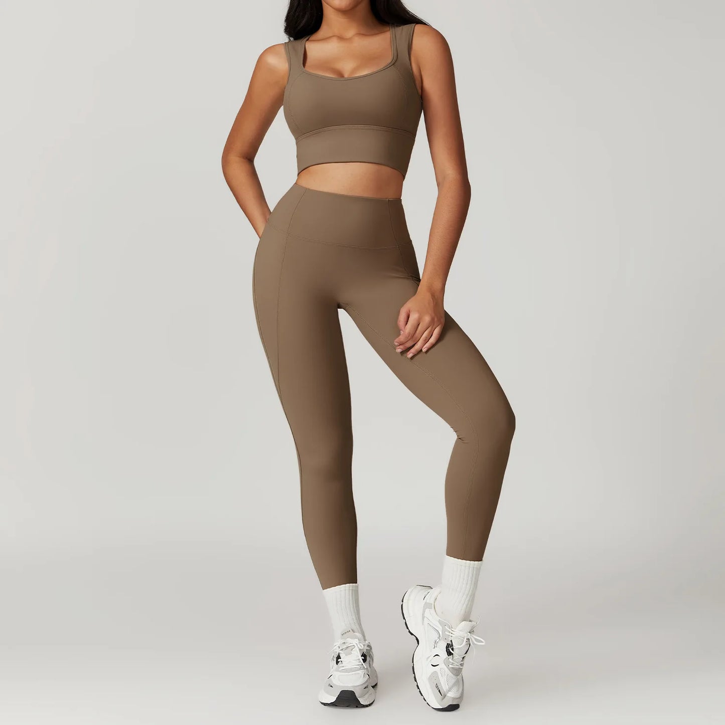 2 Pieces Yoga Set Workout