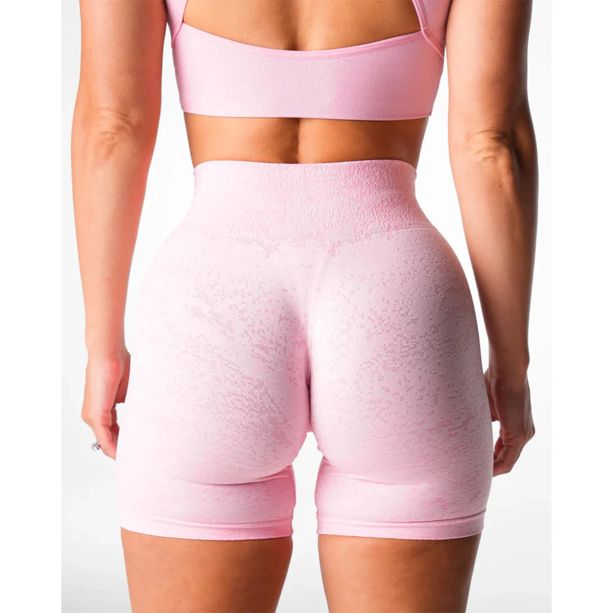 TKITK Digital Seamless Shorts Women Soft Workout Tights Fitness Outfits Spandex Yoga short Gym Wear Digital Seamless