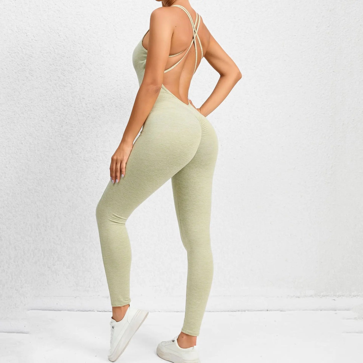 Jumpsuit Women Clothes Fitness Sporty