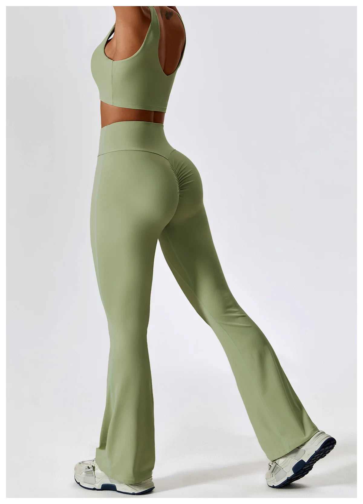 2 Pieces Women Tracksuit Yoga Set