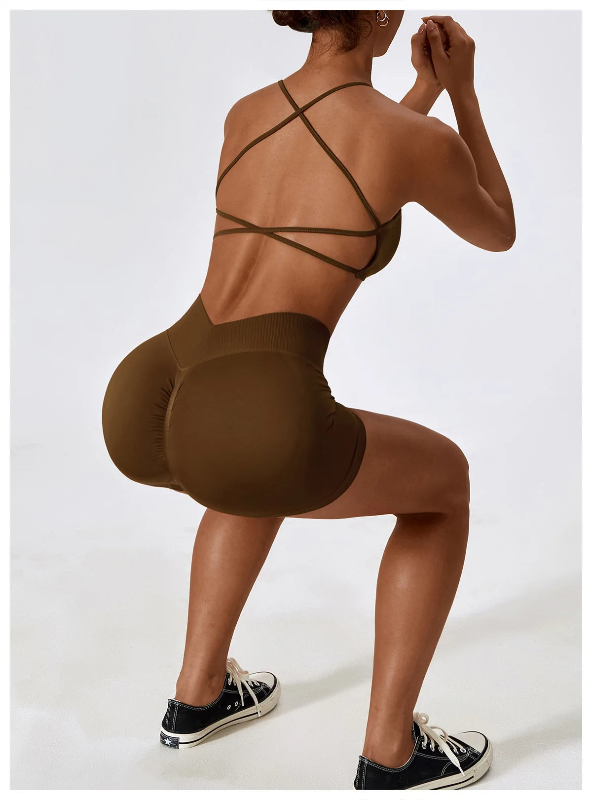 Seamless Yoga Set Gym Suit