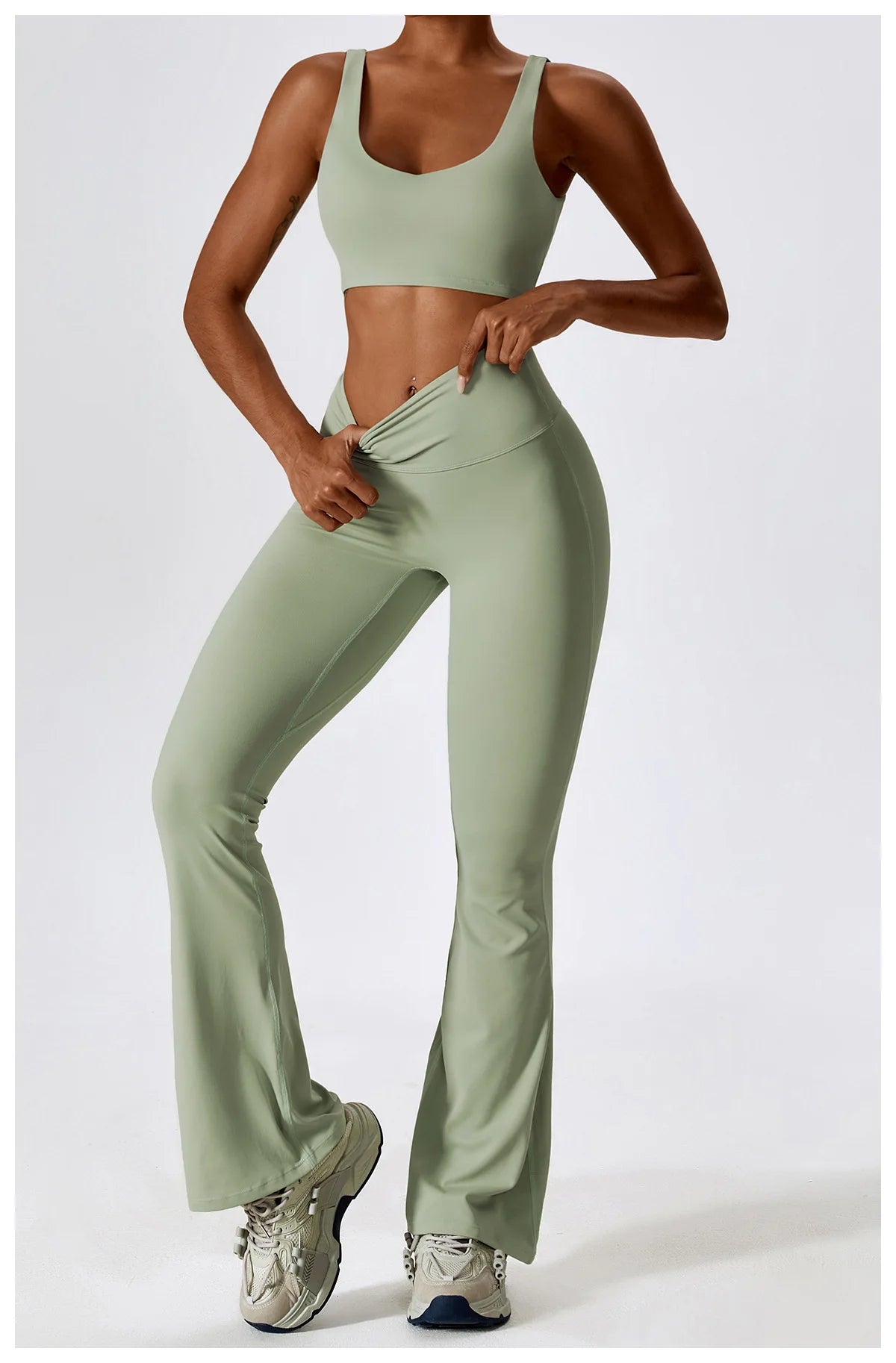 Gym Yoga Suit 2PCS Tight Fitting