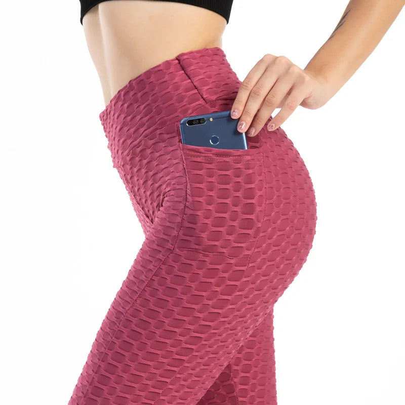 Bubble Pants Stretchy Slim Leggings
