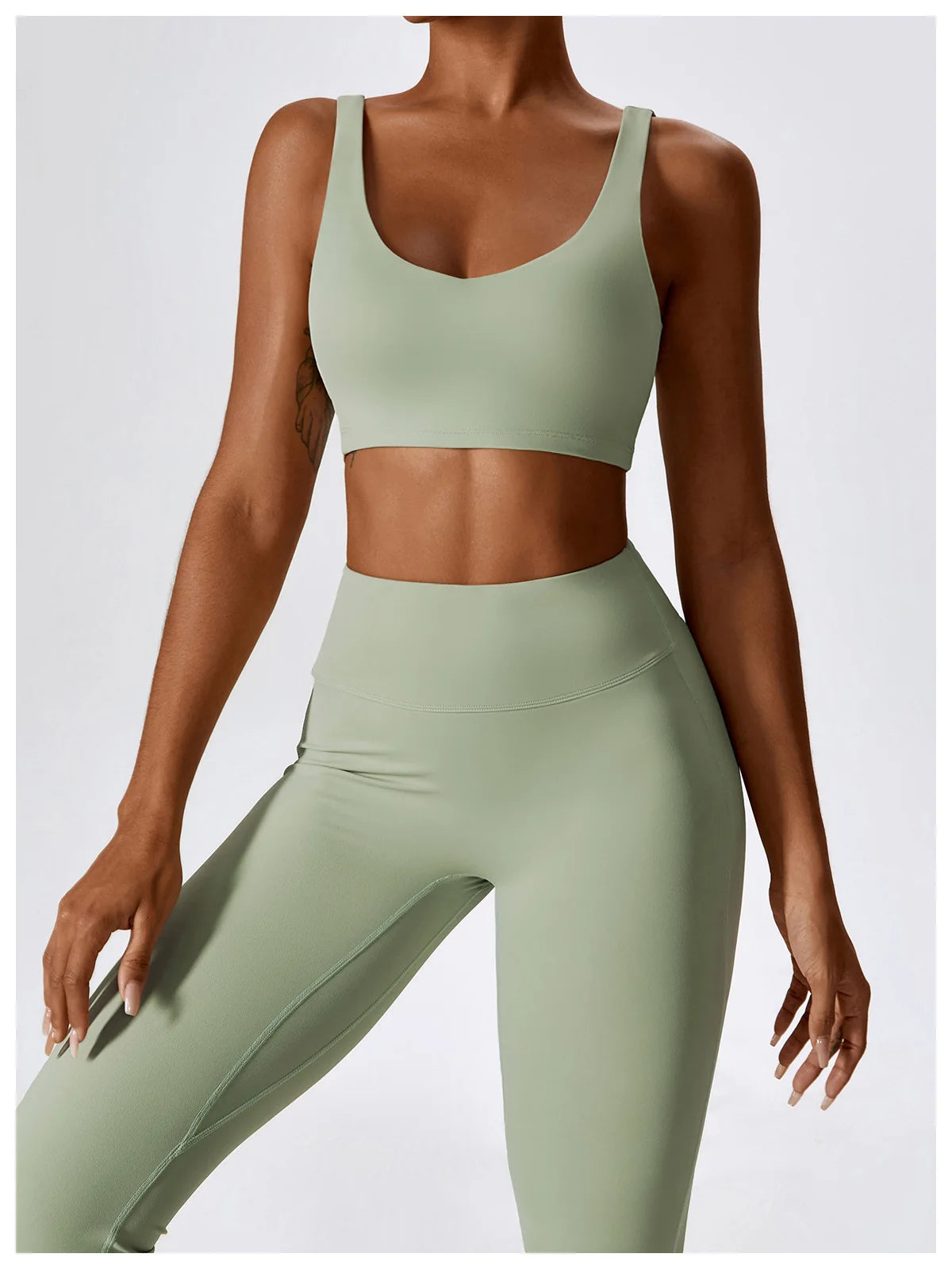 Gym Yoga Suit 2PCS Tight Fitting