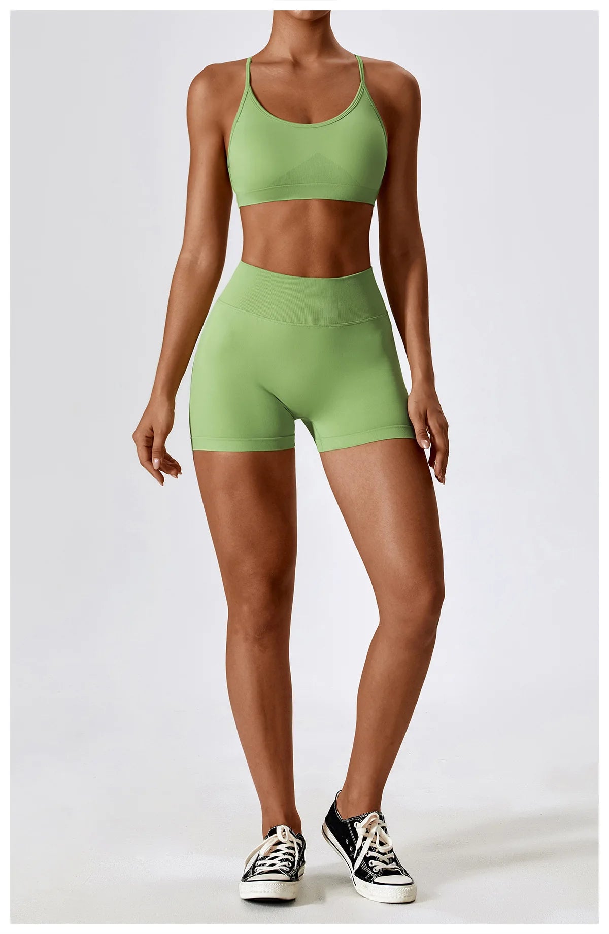 Seamless Yoga Set Gym Suit
