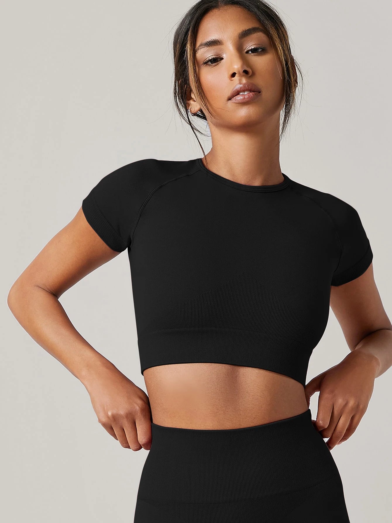 Women Yoga Top Seamless Sport T Shirts