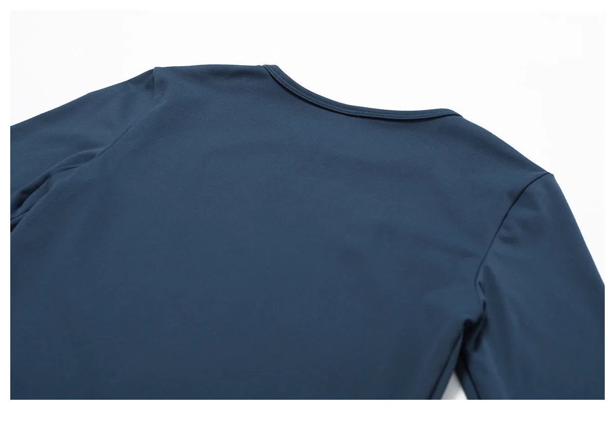 Long Sleeve Fitness Crop Top
