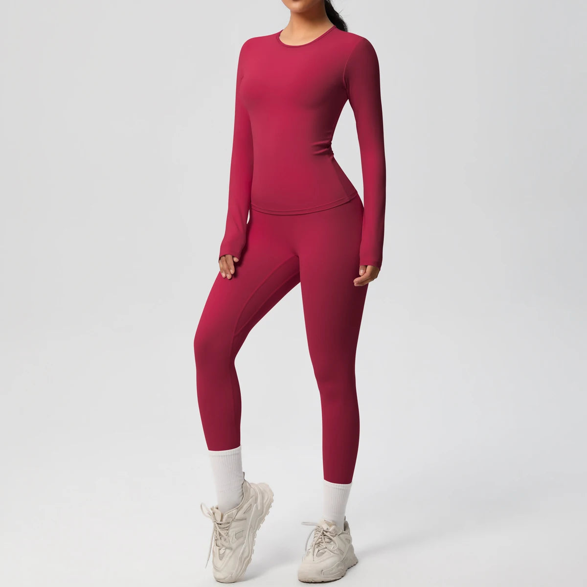 Quick-Drying Gym Leggings Set Workout Dry Fit